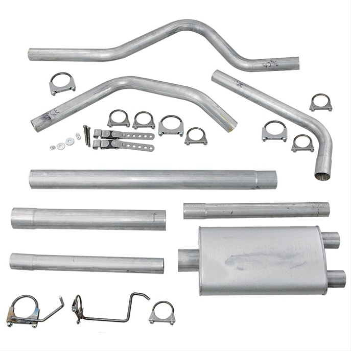 Aluminized Cat Back Exhaust Kit 03-05 Dodge Ram 5.7L Hemi